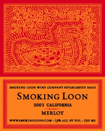 SMOKING LOON 2003 Merlot