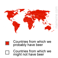 Beer Chart Countries