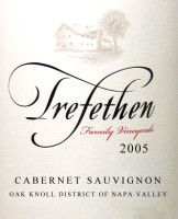 2005 Trefethen Cabernet Sauvignon Oak Knoll Napa