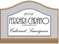 2006 Ferrari-Carano Cabernet Sauvignon Alexander Valley